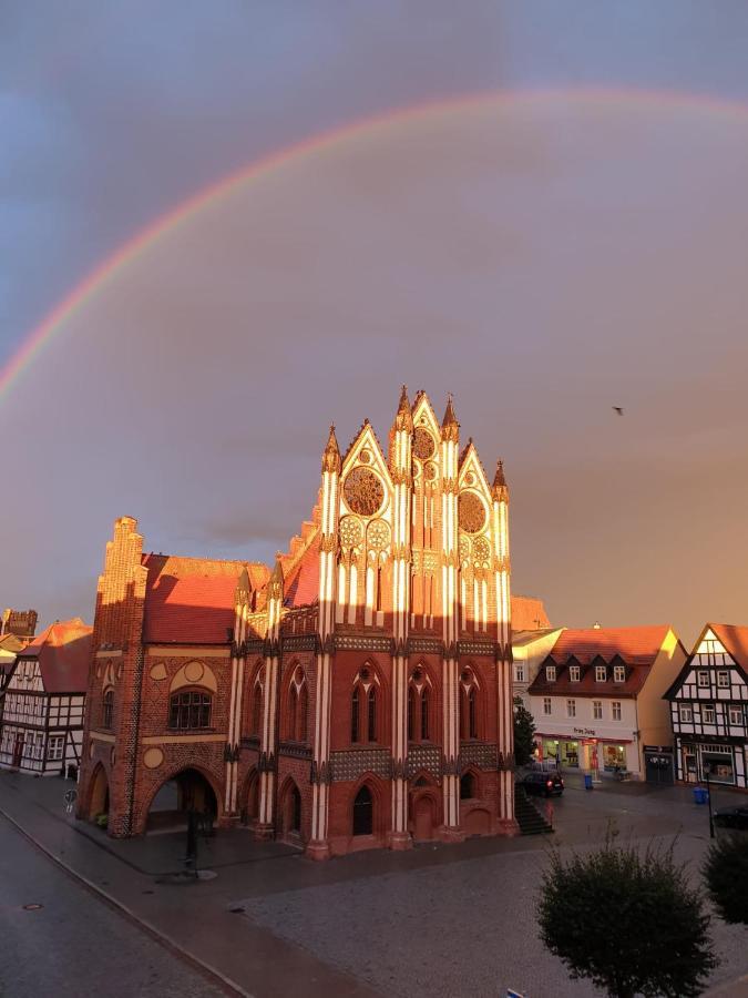 Ferienwohnung Am Rathaus 坦哲蒙 外观 照片